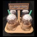 Happé Frappé - Gift Set of 4 Mini Cups with Caddy and Gift Box