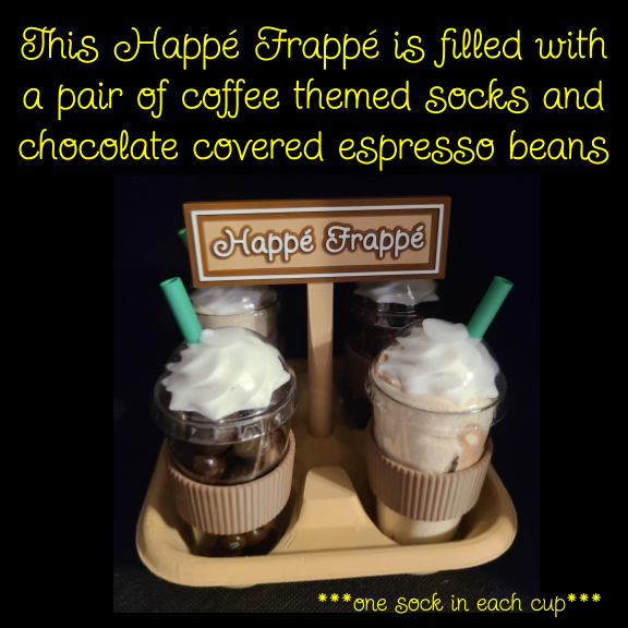 Happé Frappé - Gift Set of 4 Mini Cups with Caddy and Gift Box