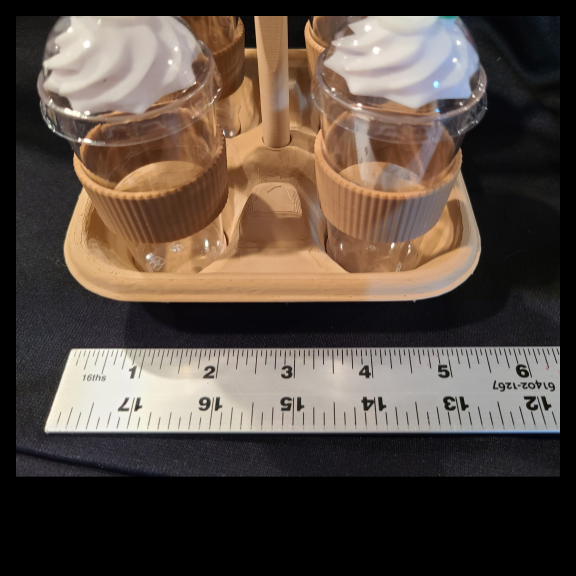 Happé Frappé - Gift Set of 4 Mini Cups with Caddy and Gift Box