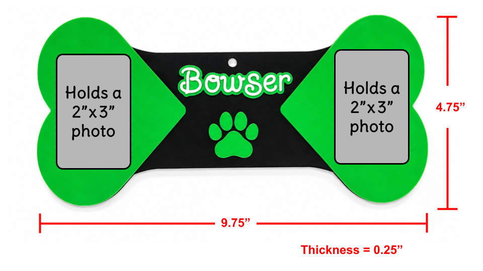 Happé Yappé - Custom Picture Frame Personalized Pet Gift