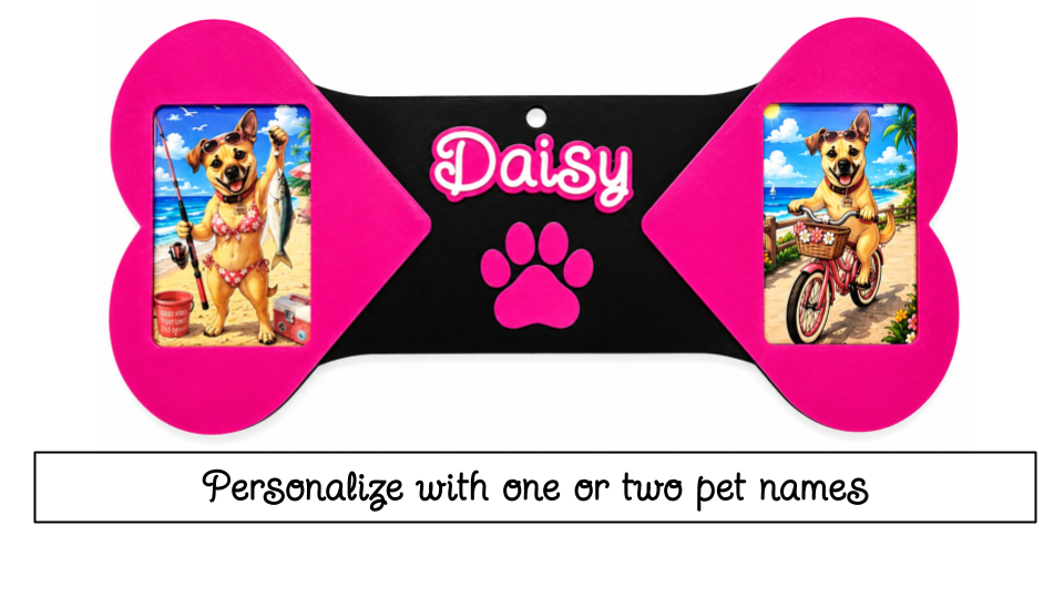 Happé Yappé - Custom Picture Frame Personalized Pet Gift