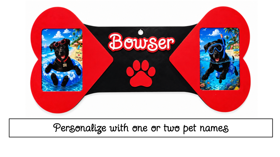 Happé Yappé - Custom Picture Frame Personalized Pet Gift