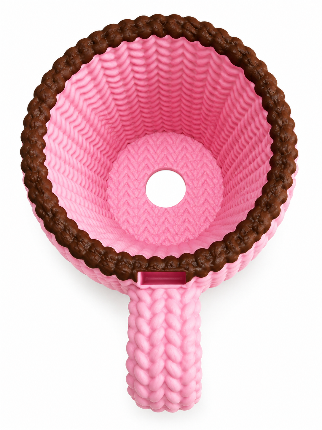 Happé Latté – Set of 4 Knit-Look Ice Cream Pint Holders | Gift Bundle
